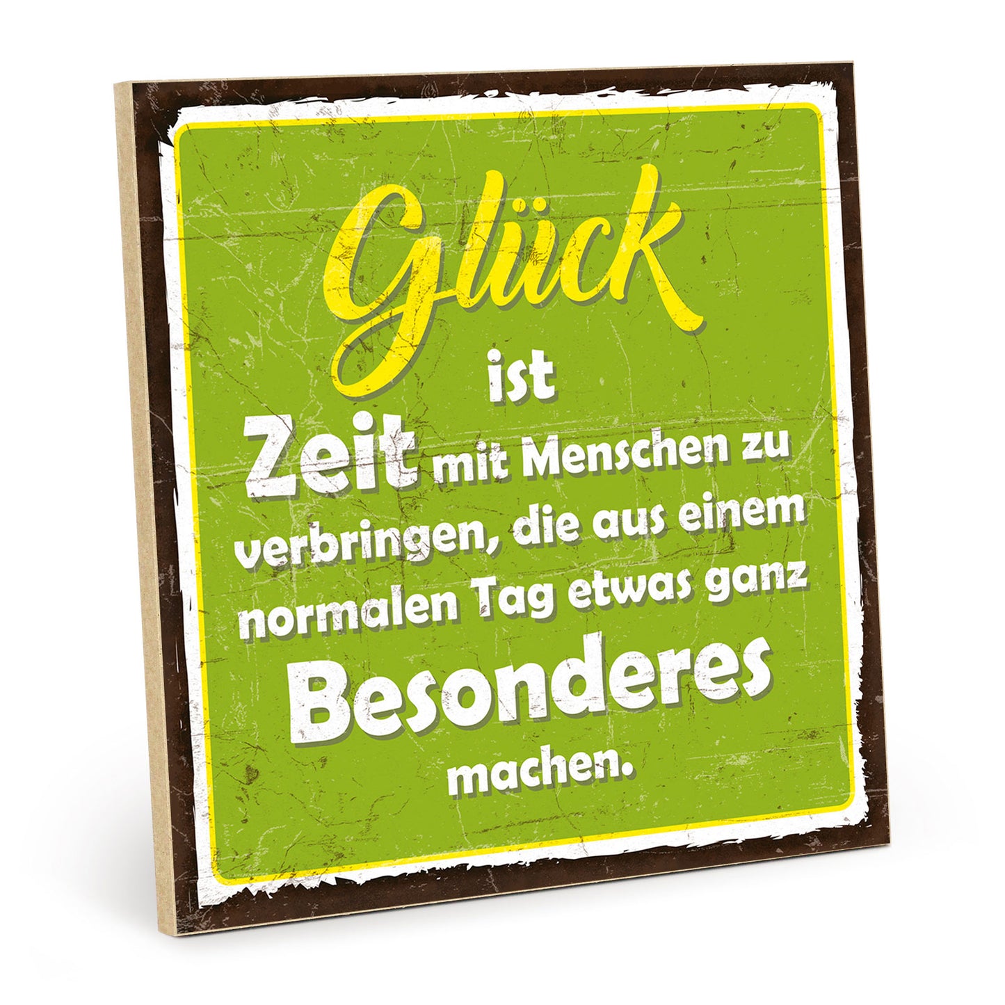 Holzschild mit Spruch - Freunde - Etwas ganz Besonderes - HS-QN-00380