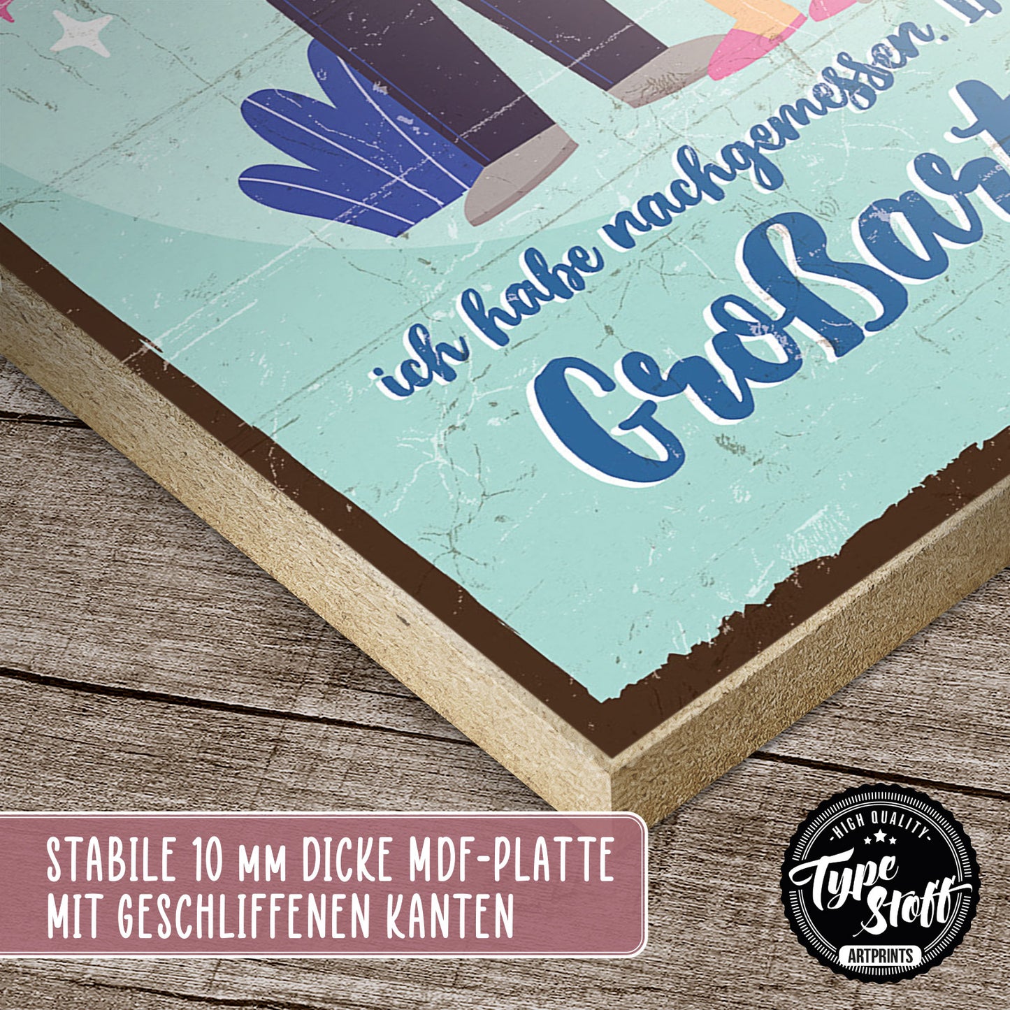 Holzschild mit Spruch - Großeltern - Oma und Opa – HS-GH-00821