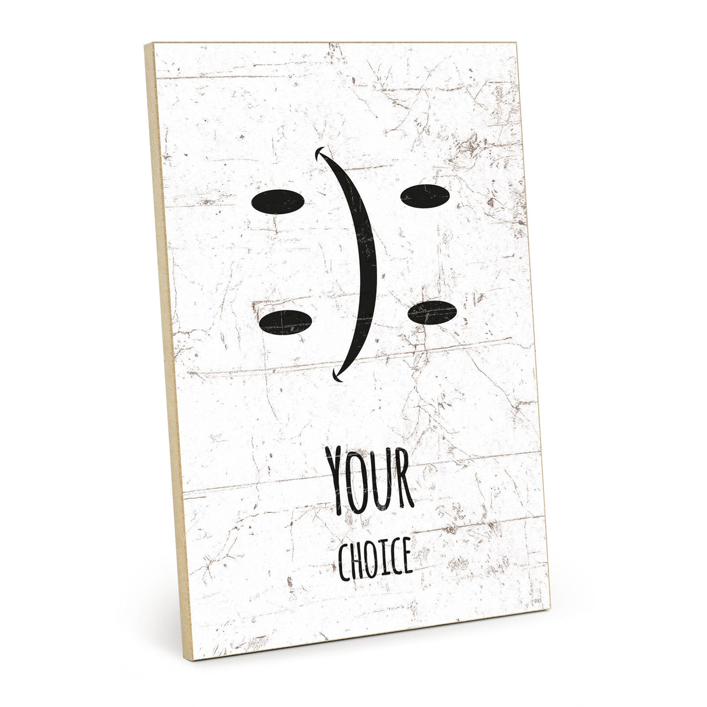 Holzschild mit Spruch - Hygge - Your choice – HS-GH-00893