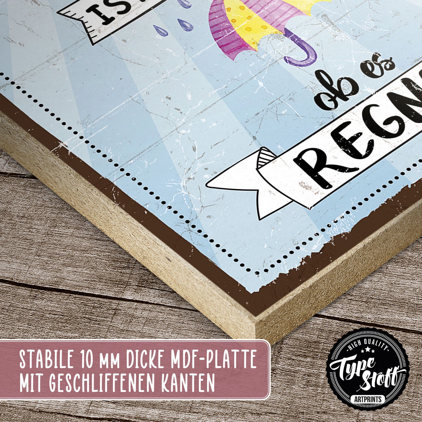Holzschild mit Spruch - Hygge - Trage die Sonne in dir – HS-QN-00946