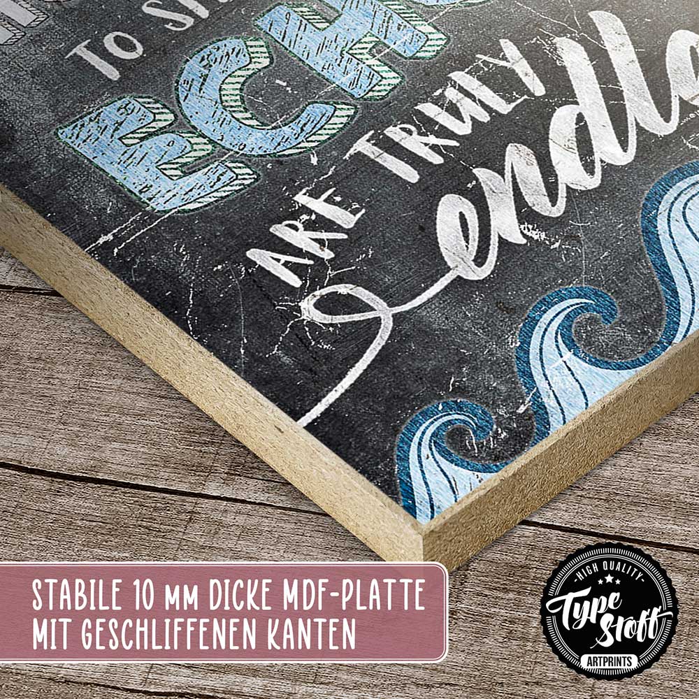 Holzschild mit Spruch - Hygge - Kind words – HS-GH-01254