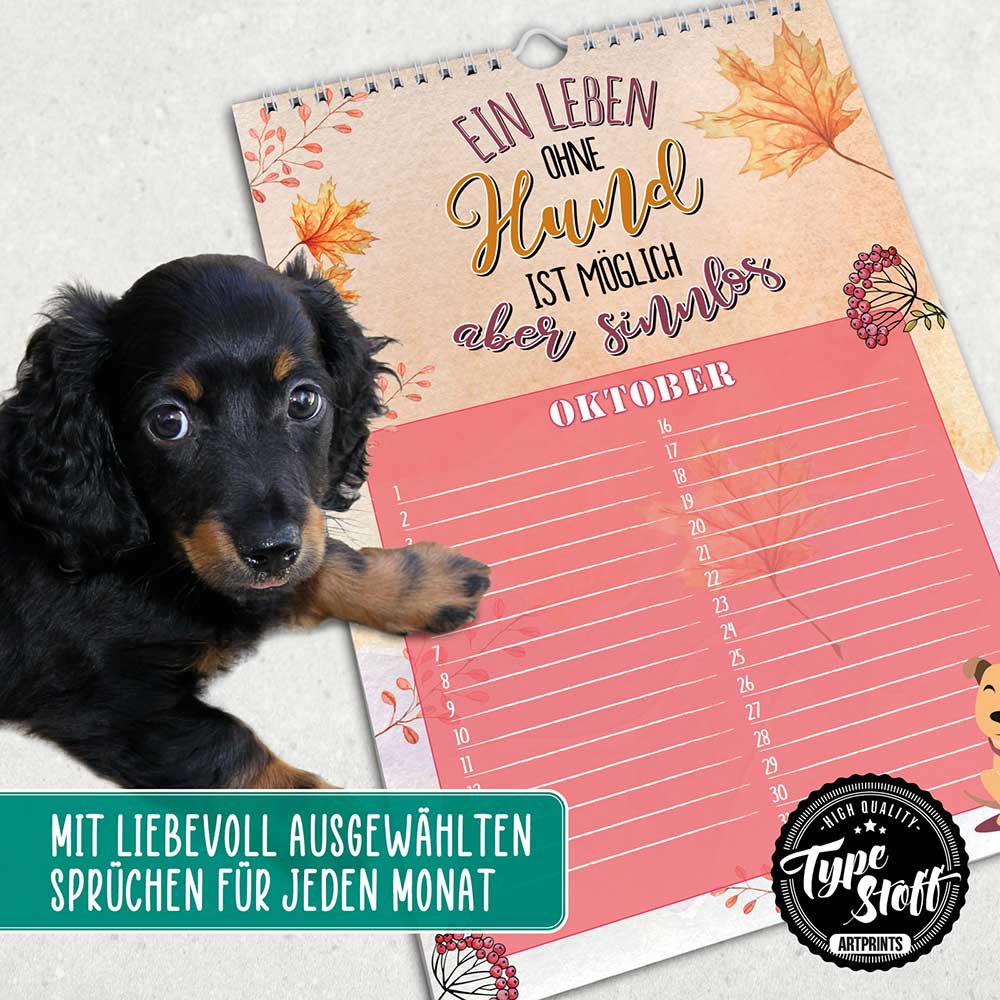 Geburtstagskalender - Hund - KA-01331