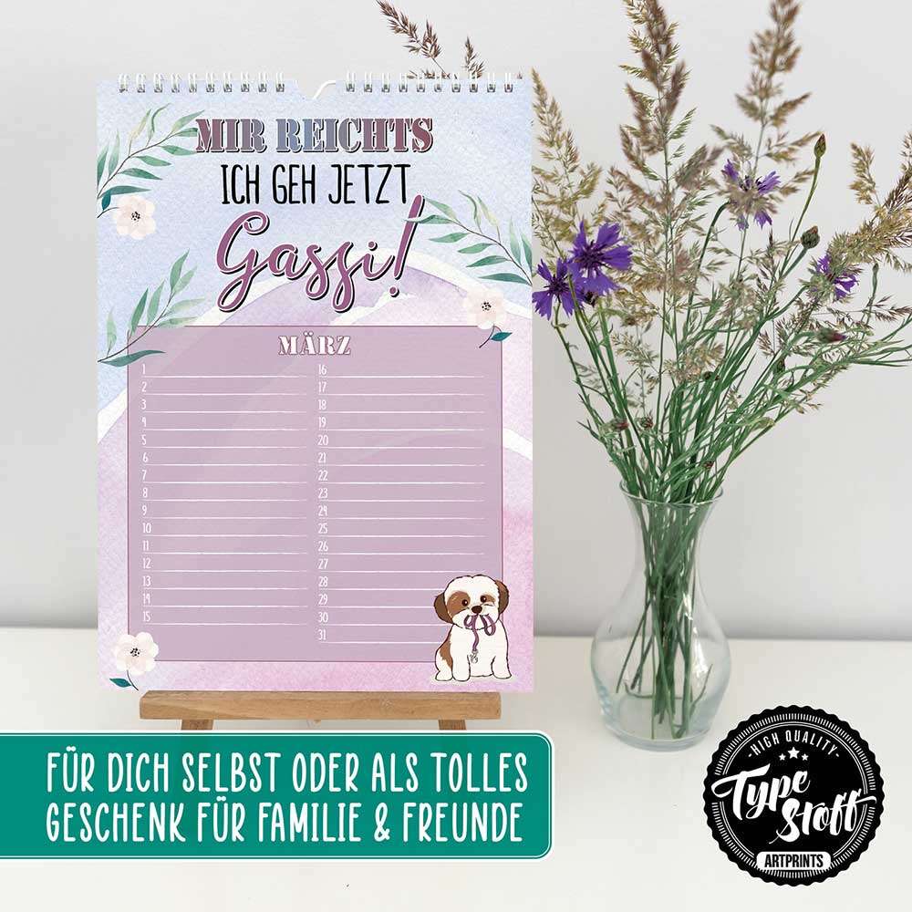 Geburtstagskalender - Hund - KA-01331