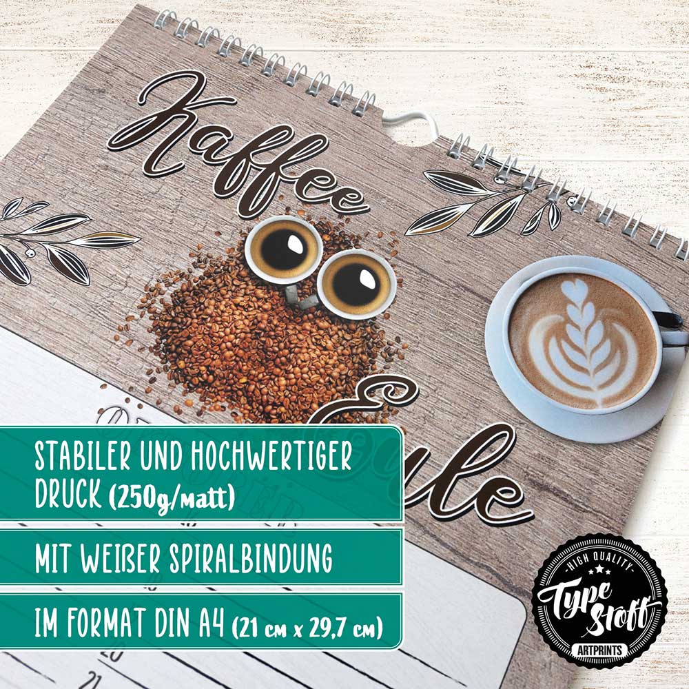 Geburtstagskalender - Kaffee - KA-01337