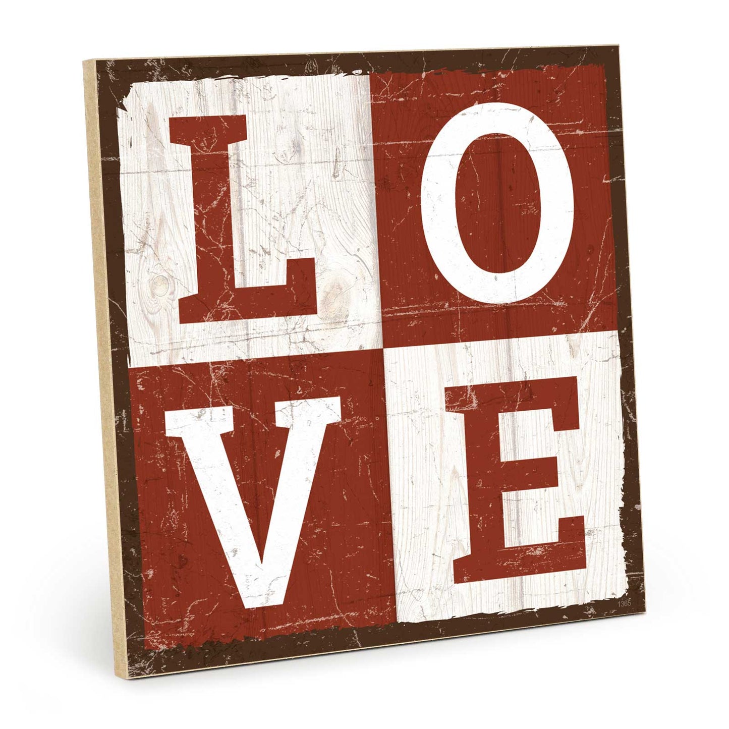 Holzschild mit Spruch - Liebe - love – HS-QN-01365