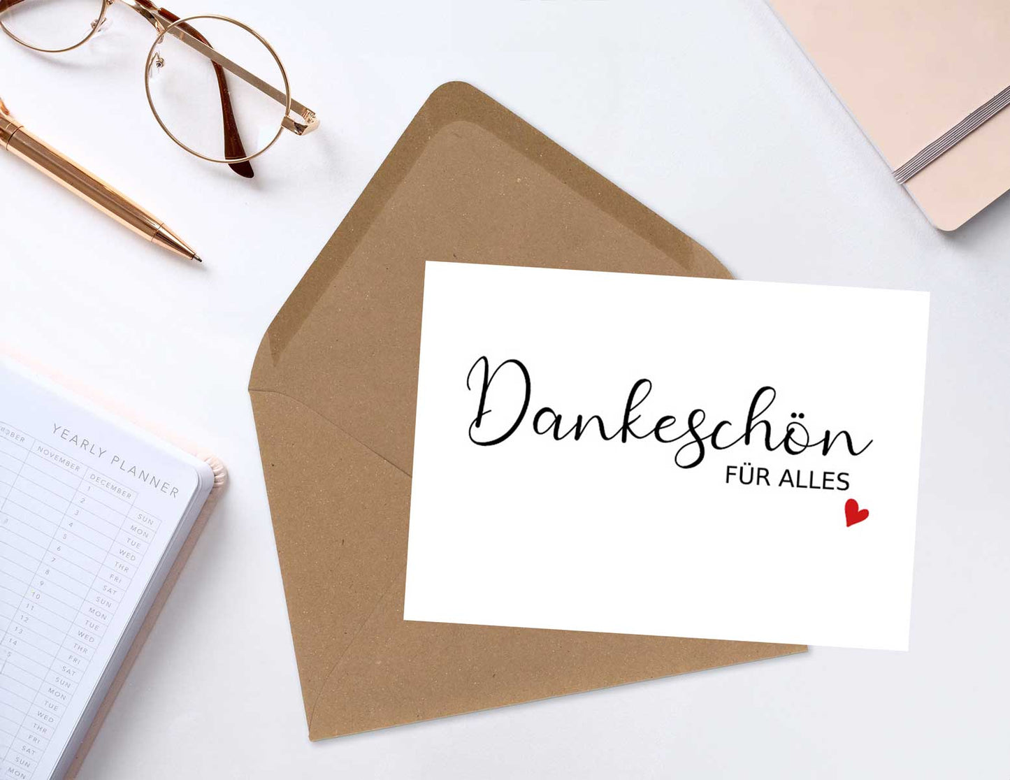 Einzelpostkarte - Dankeschön - KP-01488