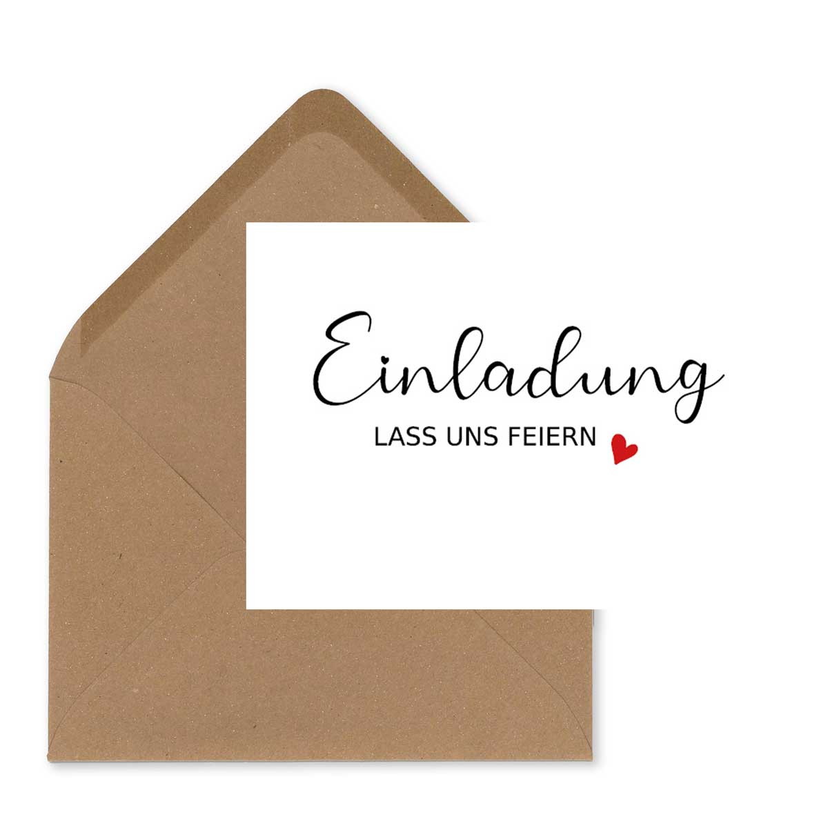 Einzelpostkarte - Einladung - KP-01491
