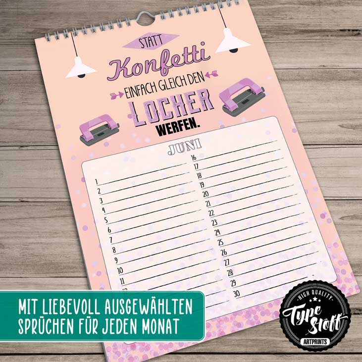 Geburtstagskalender - Büro - GK-01573
