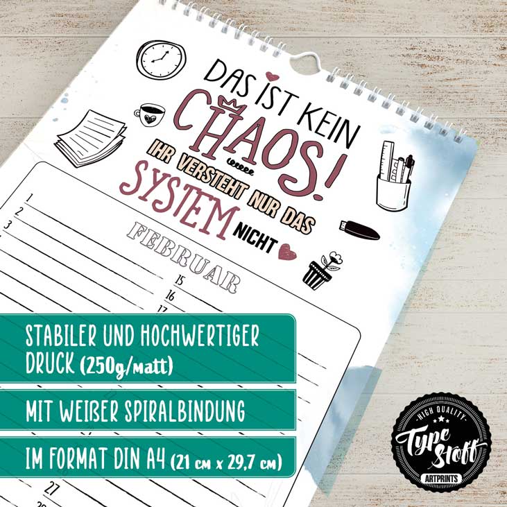 Geburtstagskalender - Büro - GK-01573