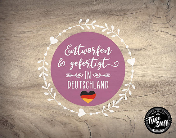 Holzschild mit Spruch - Es gibt Menschen - HS-01607