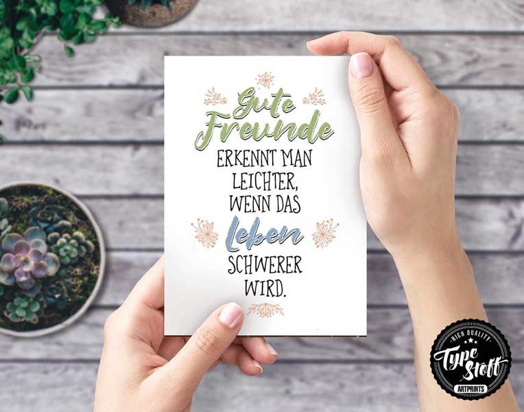 Postkarten - Freunde fürs Leben - Set - PK-01525