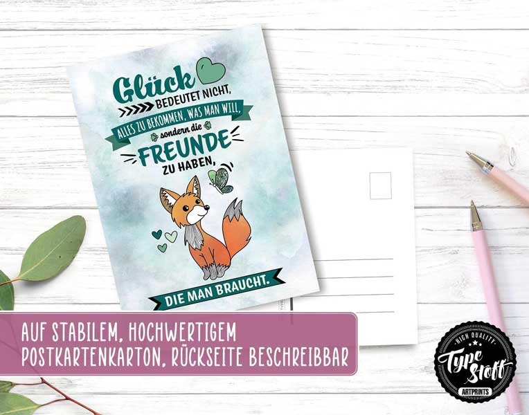 Postkarten - Freunde fürs Leben - Set - PK-01525