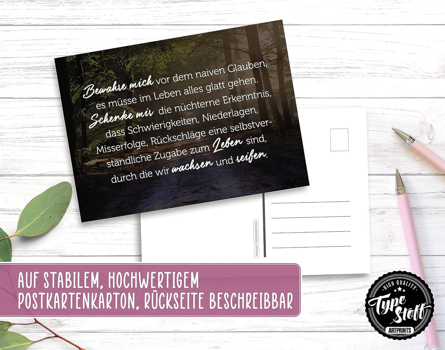 Postkarten - Bleib wie du bist - Set - PK-00601