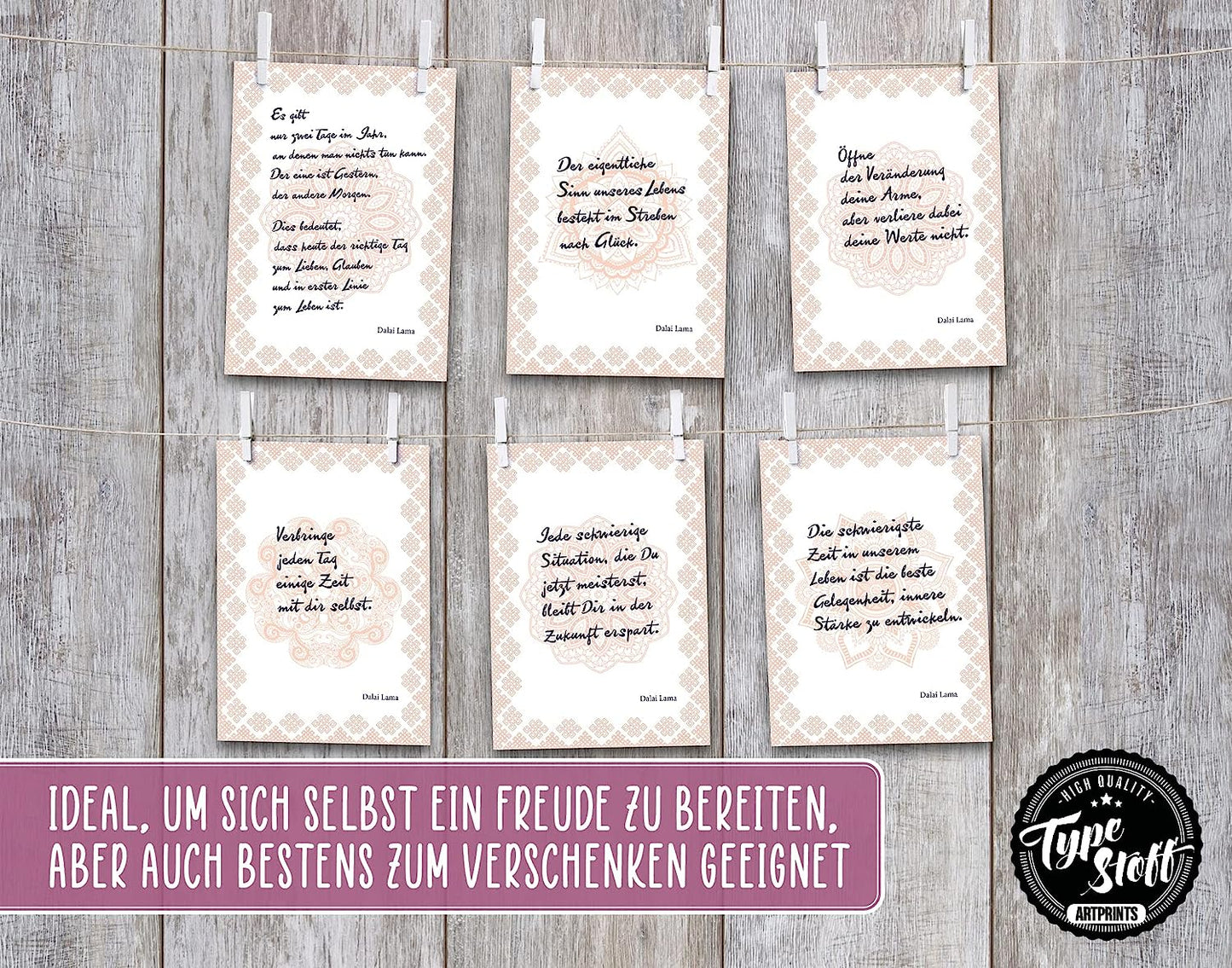 Postkarten - Dalai Lama - Set - PK-00680