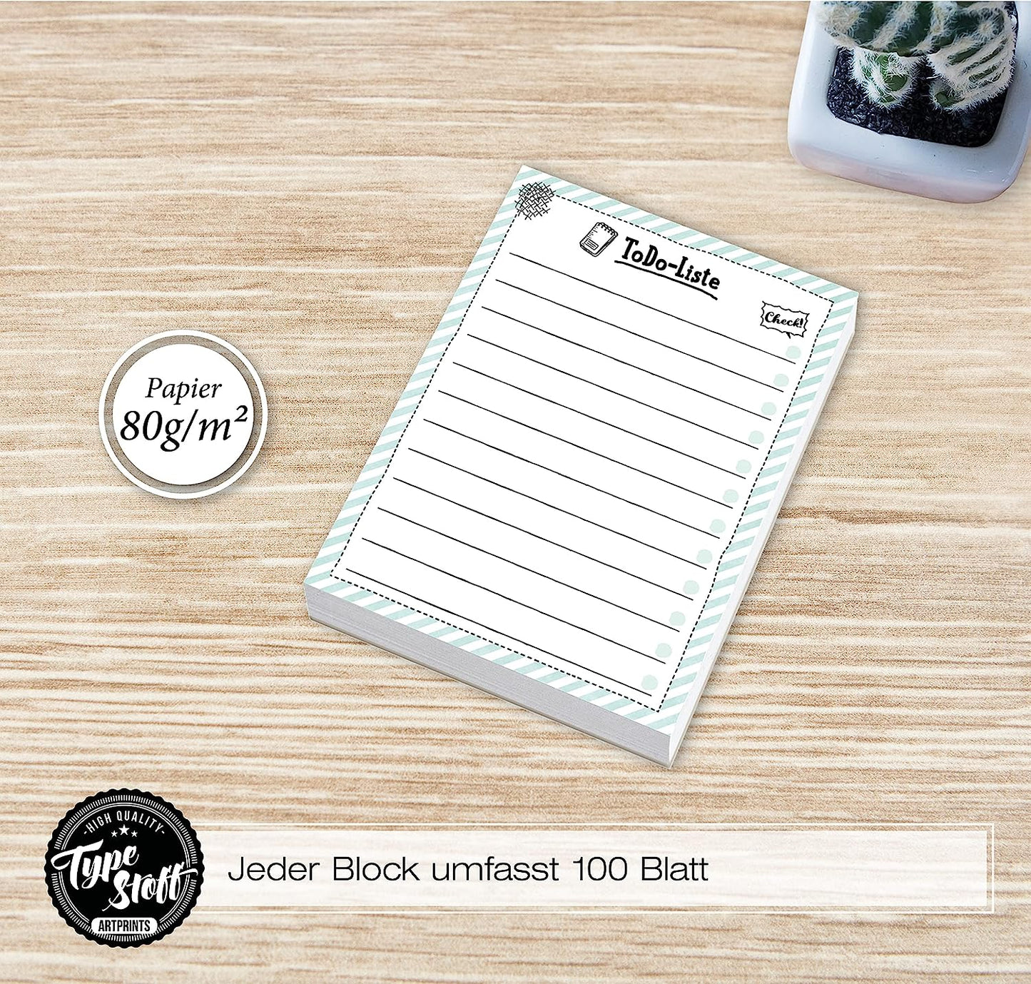 Wochenplaner - TO-DO-Liste - Denkzettel - Einkaufsliste - NP-00356