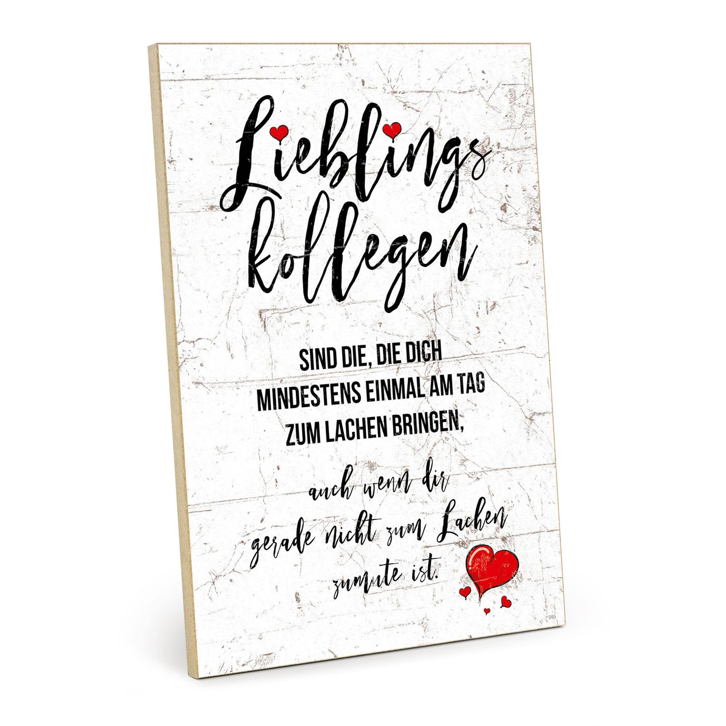 Holzschild mit Spruch - Büro - Lieblings-Kollegen – HS-GH-00985