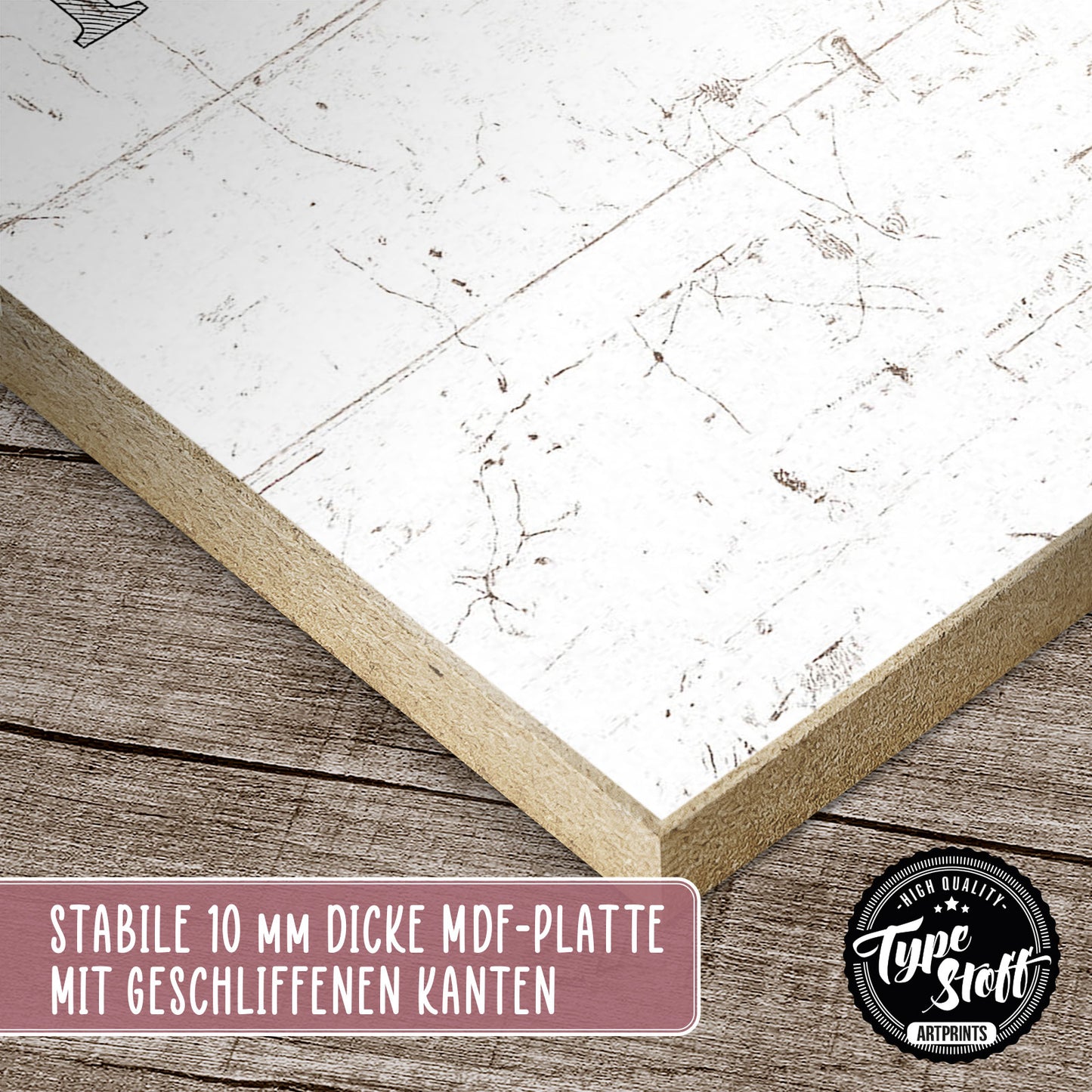 Holzschild mit Spruch - Zuhause - Heimathafen – HS-GH-01124