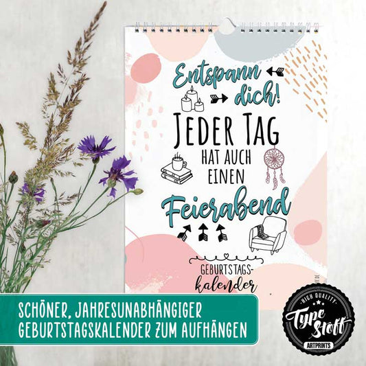Geburtstagskalender - Büro - GK-01573