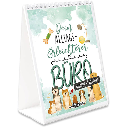 Tischkalender mit Sprüchen – Dein Aufmunterer im Büro - HUNDE-EDITION - TK-01575