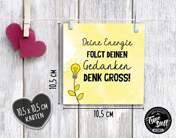 25 Hyggekarten mit 50 Sprüchen für jeden Tag als Geschenk und Motivation - Version 4 - HK-01586