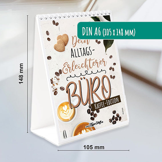 Tischkalender mit Sprüchen - Dein Aufmunterer im Büro - KAFFEE-EDITION - TK-01620