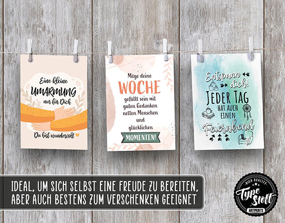 Postkarten - Büro - Set - PK-01520