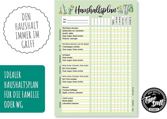 Haushaltsplaner B4-01482