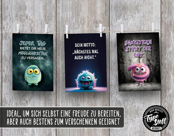 Postkarten - Demotivation - Set - PK-01599