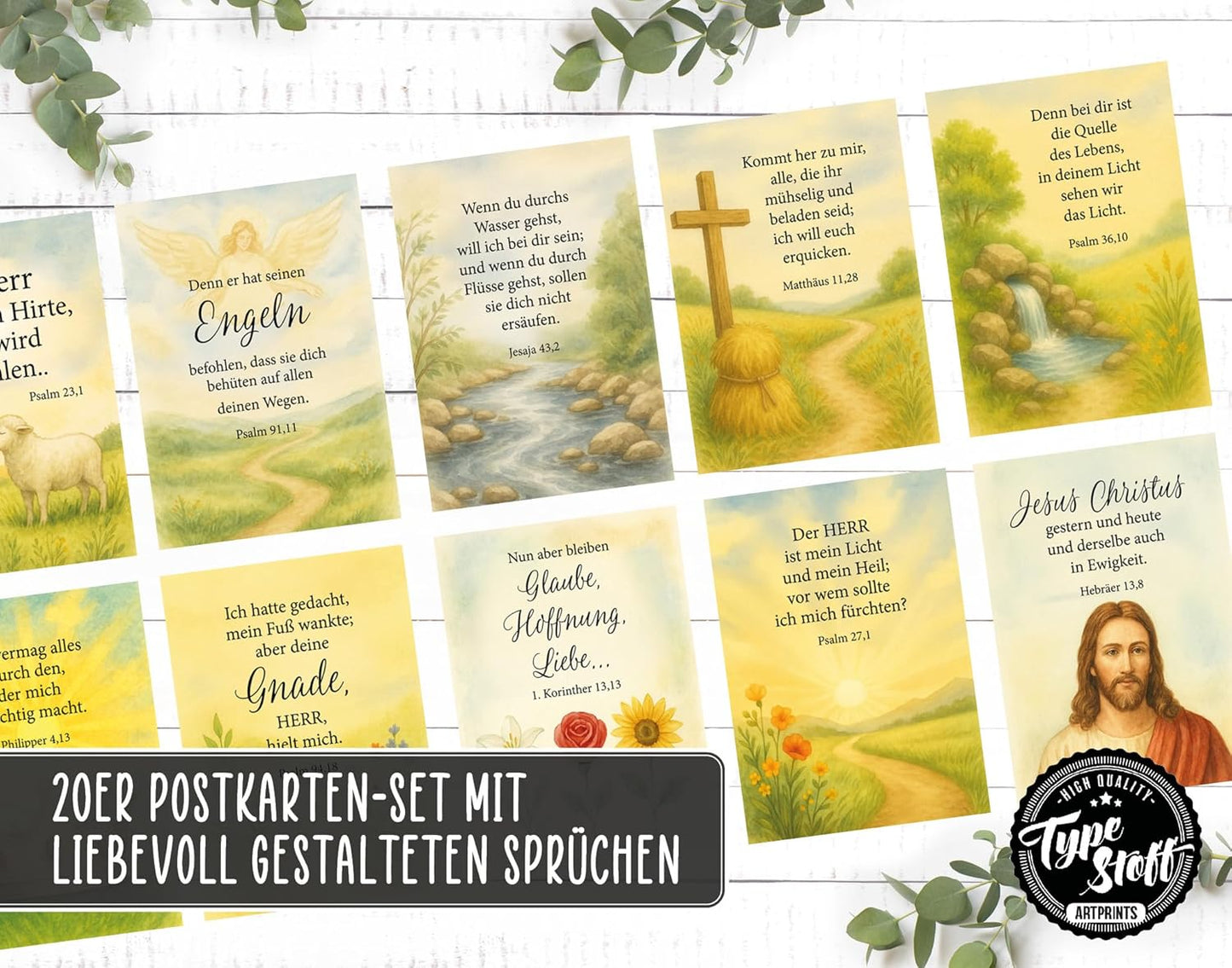 Postkarten - Bibelsprüche - Set - PK-01585