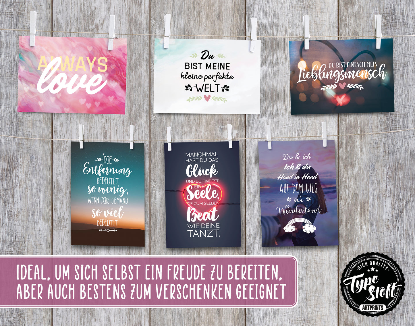 Postkarten - Liebe - Set - PK-00161