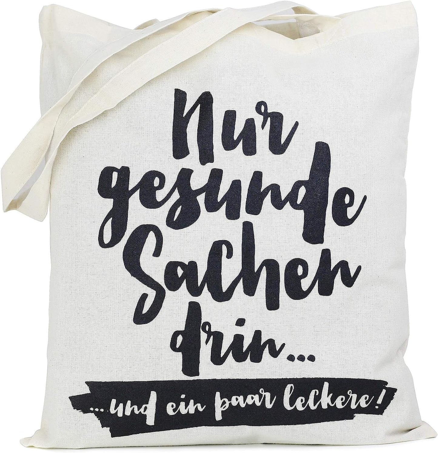 Stofftasche - Nur gesunde Sachen drin